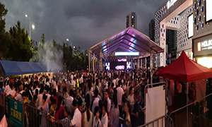 居然之家安徽分公司六安店8月搞事，首屆萬人電音狂歡節(jié)圓滿舉行！